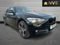 Used BMW 116 Sport Line 136 HP (100 kW) 2013 Black Hatchback