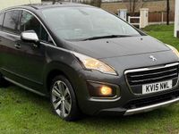 Begagnad Peugeot 3008 Allure 2015 Grå Halvkombi