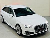 Used Audi A4 S-Line 150 HP (110 kW) 2019 White Estate