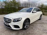 Used Mercedes E220 AMG Line Premium 2017 White Estate
