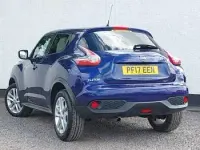 Used Nissan Juke N-Connecta 117 HP (86 kW) 2017 Blue SUV