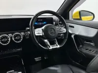 Used Mercedes A35 AMG Premium 306 HP (225 kW) 2019 Yellow Hatchback