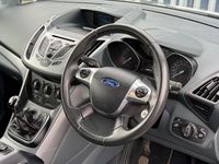 Used Ford C-MAX Zetec 105 HP (77 kW) 2014 White MPV