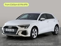 Used Audi A3 e-tron S-Line 2023 White Hatchback