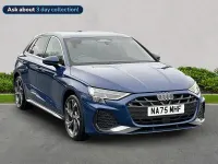 Used Audi A3 Sportback S-Line 150 HP (110 kW) 2025 Blue Hatchback