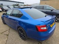 Used Skoda Octavia vRS 184 HP (135 kW) 2018 Blue Hatchback