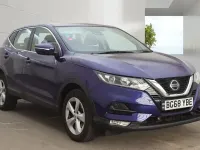 Used Nissan Qashqai Acenta 2018 Blue SUV