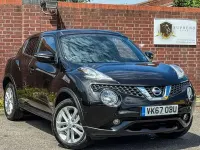 Used Nissan Juke N-Connecta 116 HP (85 kW) 2017 Black SUV
