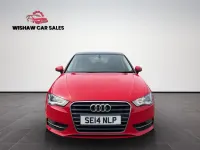 Begagnad Audi A3 Sport 125 HK (91 kW) 2014 Röd Halvkombi