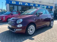 Used Fiat 500 Lounge 69 HP (50 kW) 2015 Red Hatchback