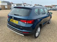 Used Seat Ateca 4Drive 150 HP (110 kW) 2016 Blue SUV