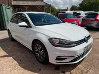 Used VW Golf VII SE 2018 White Hatchback