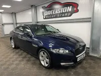 Used Jaguar XF Portfolio 180 HP (132 kW) 2018 Blue Sedan