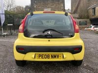 Used Peugeot 107 68 HP (50 kW) 2008 Yellow Hatchback