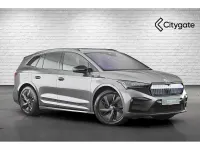 Occasion Skoda Enyaq iV vRS 183 kW (250 ch) 2024 Gris SUV