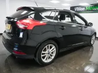 Used Ford Focus Zetec 125 HP (91 kW) 2016 Black Hatchback