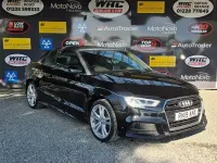 Used Audi Cabriolet S-Line 150 HP (110 kW) 2019 Black Cabriolet