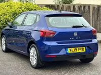 Used Seat Ibiza SE Technology 94 HP (69 kW) 2019 Blue Hatchback