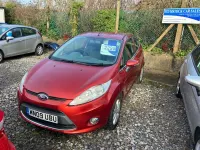 Used Ford Fiesta Zetec 82 HP (60 kW) 2009 Red Hatchback
