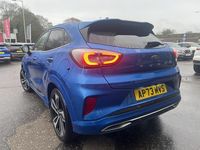 Begagnad Ford Puma ST-Line 2024 Blå Halvkombi