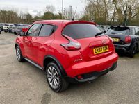 Used Nissan Juke S 115 HP (84 kW) 2017 Red SUV