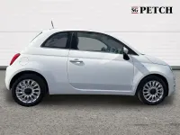 Used Fiat 500 Lounge 69 HP (50 kW) 2019 White Hatchback