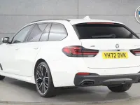 Used BMW 530 M Sport 282 HP (207 kW) 2022 White Estate