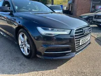 Used Audi A6 S-Line 190 HP (139 kW) 2015 Blue Estate