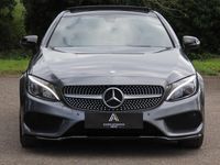 Used Mercedes C220 AMG Line Premium 170 HP (125 kW) 2016 Grey Coupe