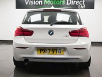 Used BMW 118 Sport Line 2017 White Hatchback