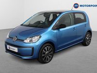 Used VW up! Black Edition 65 HP (47 kW) 2021 Blue Hatchback