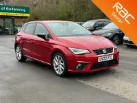 Usado Seat Ibiza FR 110 CV (80 kW) 2023 Rojo Utilitario