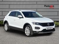 Used VW T-Roc SEL 147 HP (108 kW) 2018 White SUV
