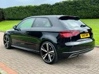 Used Audi A3 S-Line 2013 Black Hatchback