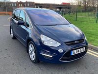 Used Ford S-MAX Titanium 140 HP (102 kW) 2014 Blue MPV