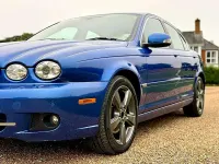 Used Jaguar X-type SE 130 HP (95 kW) 2009 Blue Sedan