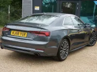 Used Audi A5 S-Line 190 HP (139 kW) 2018 Grey Coupe