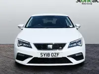 Used Seat Leon SC FR 125 HP (91 kW) 2018 White Hatchback
