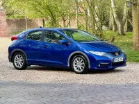 Used Honda Civic ES 142 HP (104 kW) 2012 Blue Hatchback