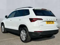 Used Skoda Karoq SE 150 HP (110 kW) 2025 Moon white metallic SUV
