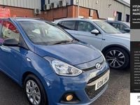 Used Hyundai i10 66 HP (48 kW) 2016 Blue Hatchback