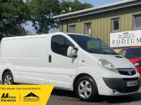 Used Vauxhall Vivaro Sportive 115 HP (84 kW) 2011 White MPV