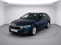 Used Skoda Octavia SE Technology 116 HP (85 kW) 2022 Blue Estate