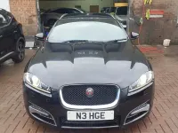 Used Jaguar XF Sportbrake R-Sport 200 HP (147 kW) 2015 Black Estate