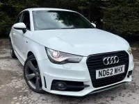 Used Audi A1 Black Edition 143 HP (105 kW) 2013 White Hatchback