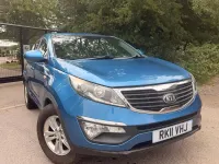 Used Kia Sportage 133 HP (97 kW) 2011 Blue SUV