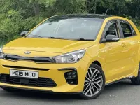 Used Kia Rio GT-Line 2019 Yellow Hatchback