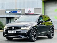 Used VW Tiguan R-line 150 HP (110 kW) 2022 Black SUV
