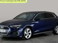 Used Audi A3 Sportback e-tron S-Line 204 HP (150 kW) 2022 Blue Hatchback