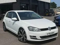 Used VW Golf VII GT 2015 White Hatchback